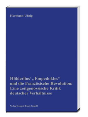 cover image of Hölderlins' „Empedokles" und die Französische Revolution